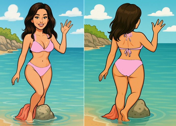 Kızlar, Fiziginize göre bikini rengi seçermiydiniz?