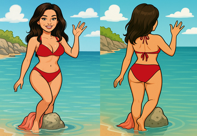 Kızlar, Fiziginize göre bikini rengi seçermiydiniz?