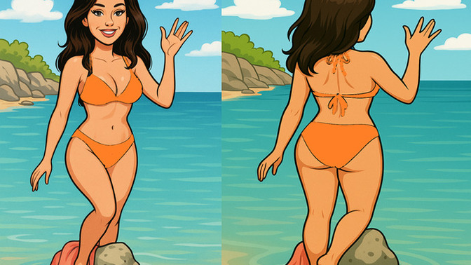 Kızlar, Fiziginize göre bikini rengi seçermiydiniz?