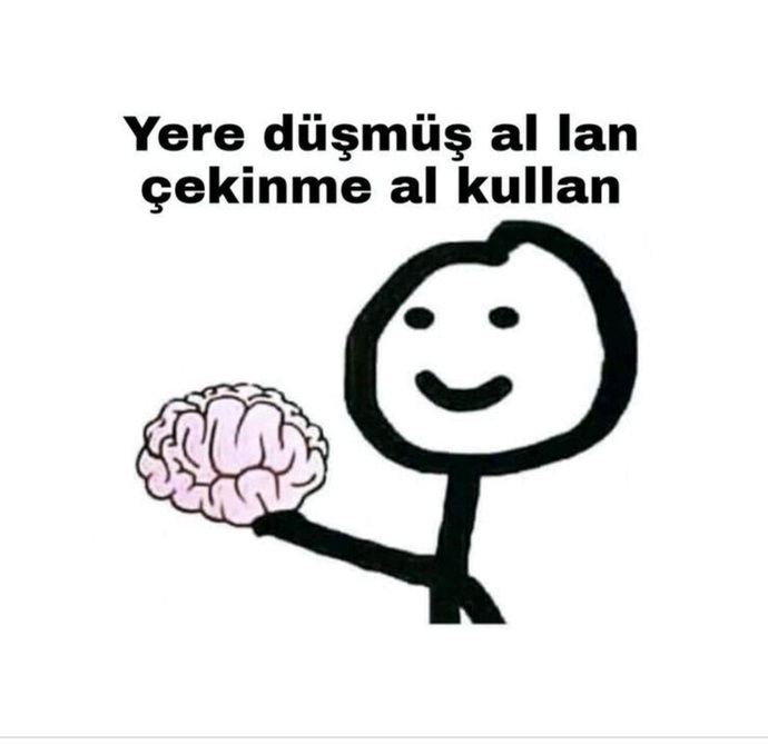 Beyninizin size gore yuzde kaçını kullaniyorsunuz?