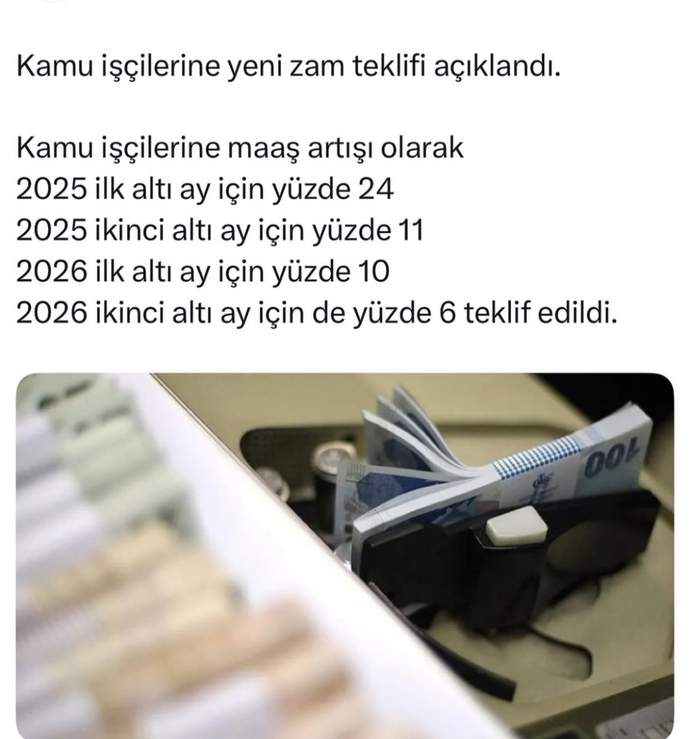 Kamu işçileri zamları hakkında ne düşünüyorsunuz?