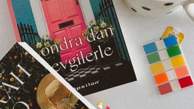 Yeni alınan kitap kokusu harika değil mi?