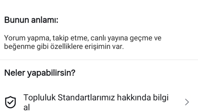 İnstagram da bu ne anlama geliyor?