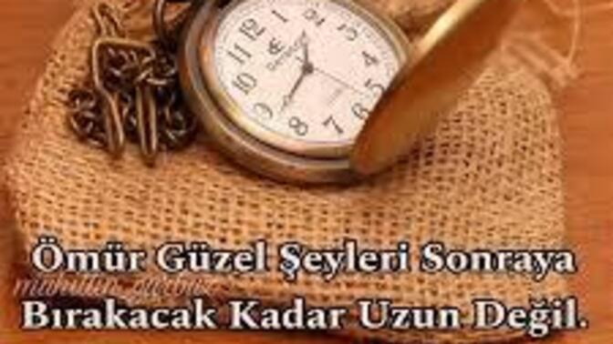 Sonraya bıraktığınız neler var?
