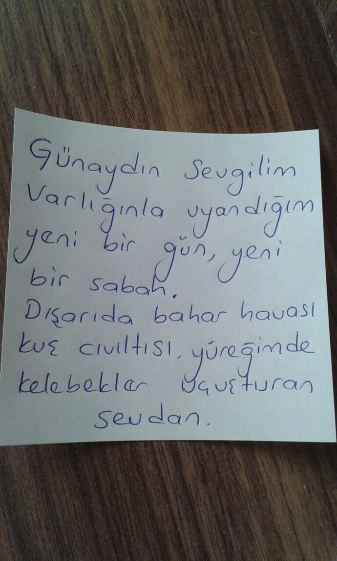Sevgilinin her sabah günaydın dememesi sizce normal mi?