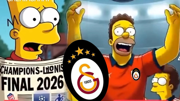 Simpsonlar bu kez “Galatasaray Şampiyonlar Ligi şampiyonu olacak” dedi. Sizce bu kehanet gerçekleşir mi?