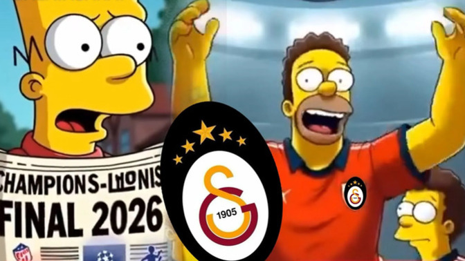 Simpsonlar bu kez “Galatasaray Şampiyonlar Ligi şampiyonu olacak” dedi. Sizce bu kehanet gerçekleşir mi?