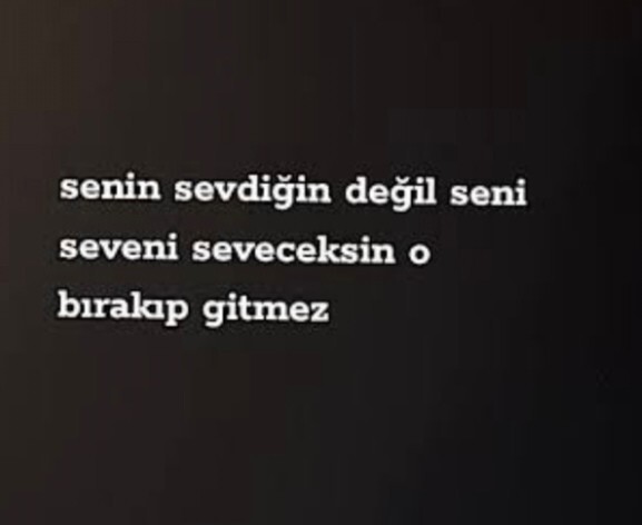 Sizi seveni sevmeye çalışır mısınız?