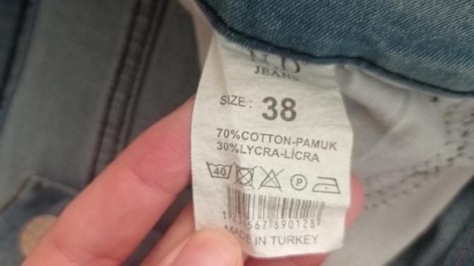 Bu etikette bi yalnıslik olabilirmi?