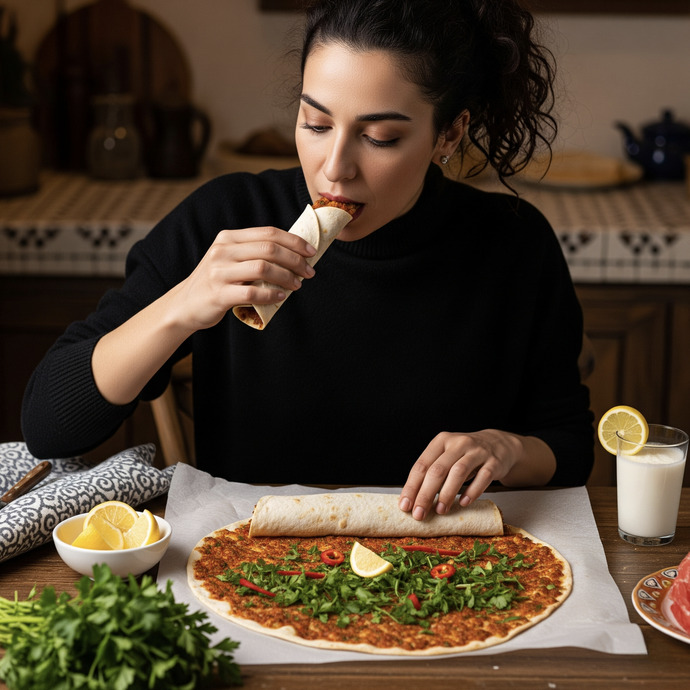 Sizce her gün lahmacun yemek bağımlılık mı yapar?