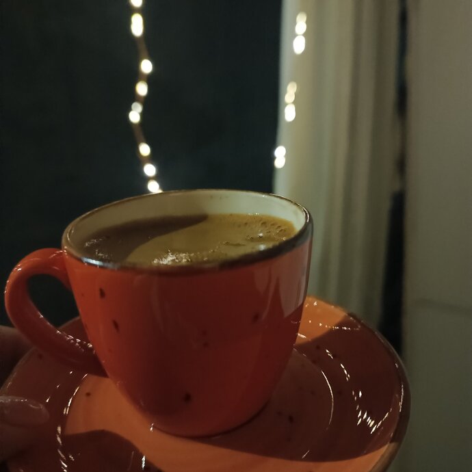 Kahvenize eşlik etmenizi istediğiniz ne var?