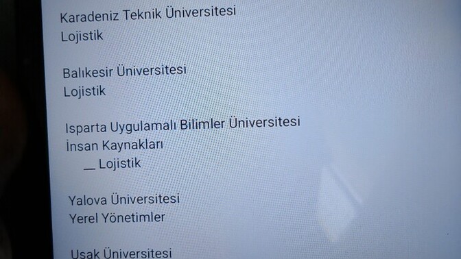 Liste nasıl tercih?