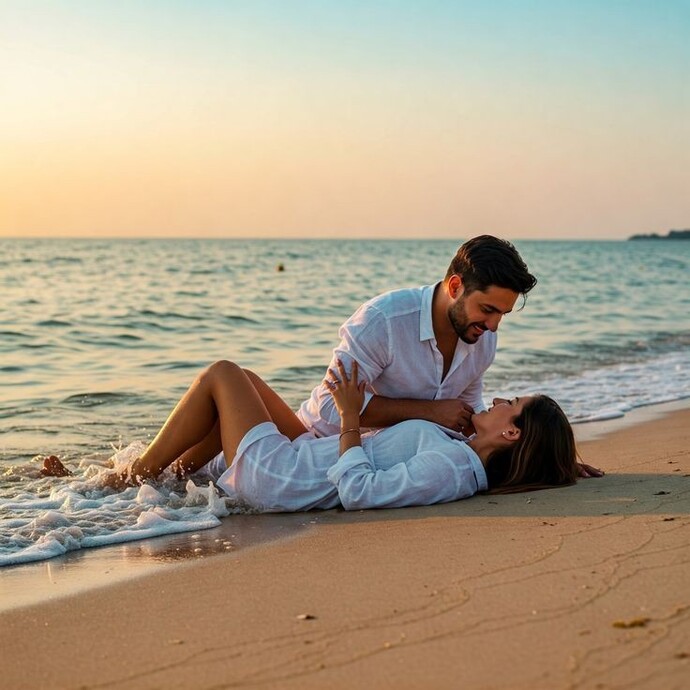 Romantik aşklar sahilde mi yaşanır?