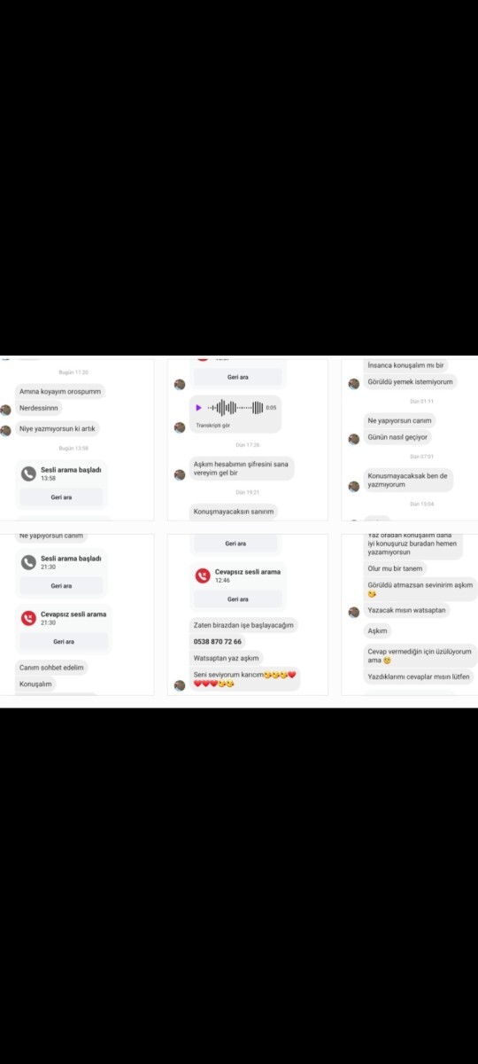 Arkadaşlar bir erkek beni rahatsız ediyor hep yazıyor instagramdan okuyunuz yazdıklarını hepsini t. aciz napayım hepsini okuyun?