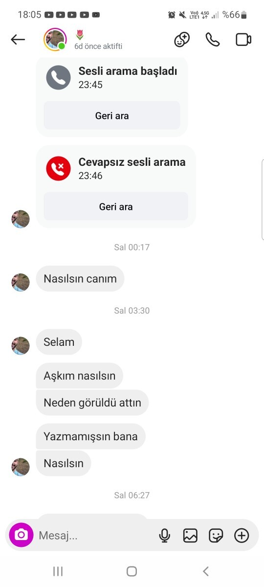 Arkadaşlar bir erkek beni rahatsız ediyor hep yazıyor instagramdan okuyunuz yazdıklarını hepsini t. aciz napayım hepsini okuyun?