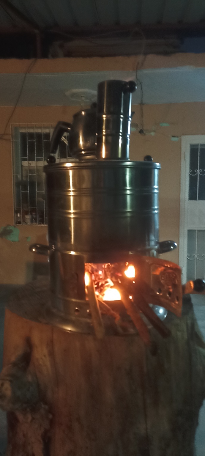 Semaver de çay demleyip icermisin?