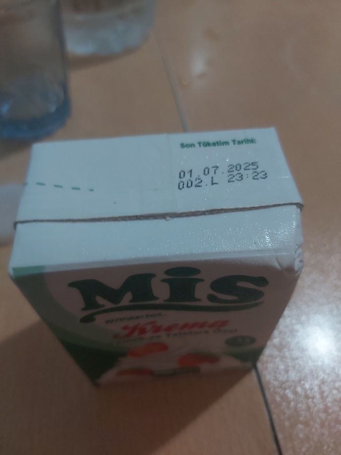 Bu kremanın tarihi geçmiş mi?