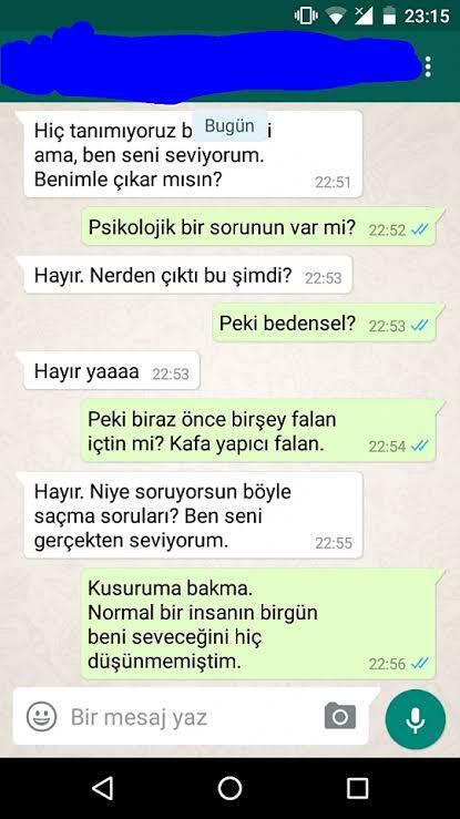 Öğrenciyken çıkma teklifi aldığınız oldu mu ve nasıldı?