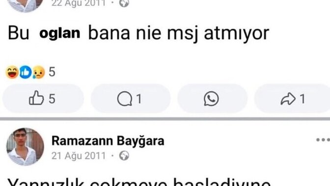 Mesaj atmasını beklediğiniz biri var mı?