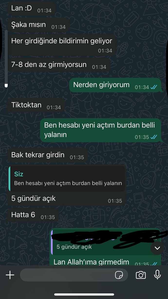 Eski sevgilim benden rahatsız mi olmuş?