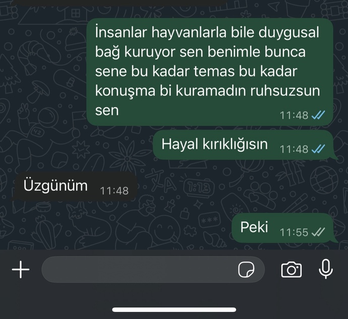 Eski sevgilim beni umursamıyor çok zoruma gidiyor ne yapacağım ben ya?
