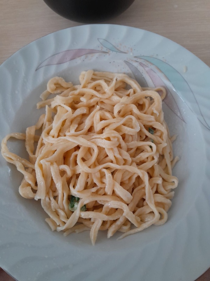 Hamuru da dahil yaptığım makarnam nasıl olmuş?