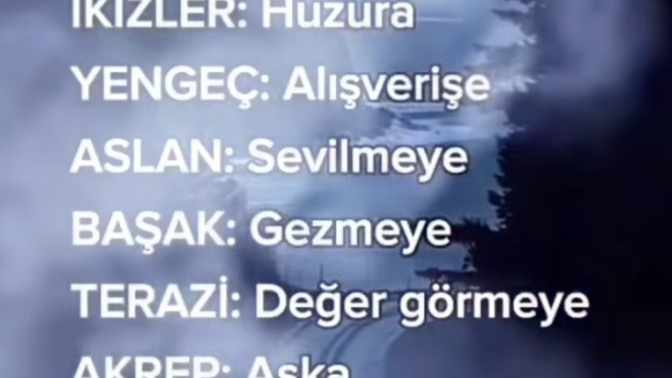 Şu sıralar en çok neye ihtiyacın var?