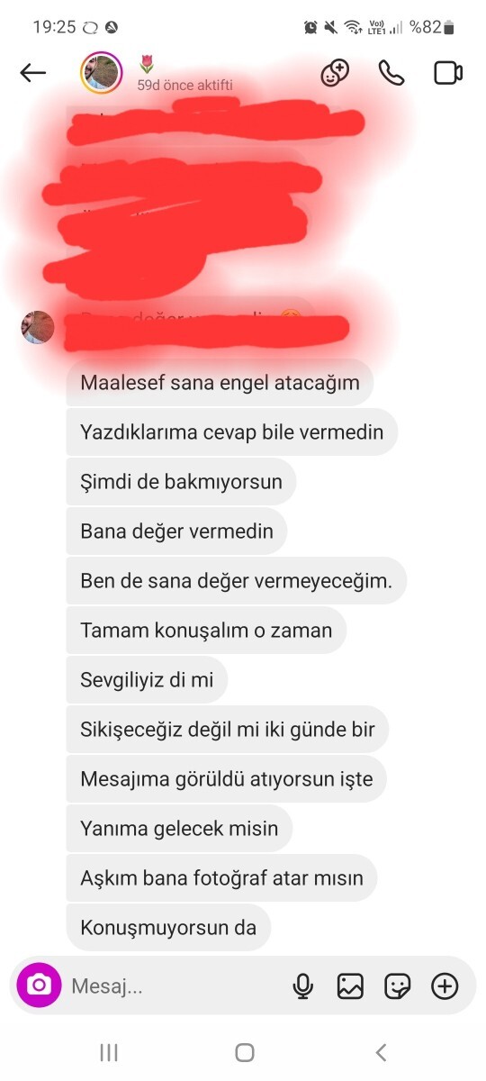Arkadaşlar instagramdan hep t. ciz ediliyorum napıyım okuyun hepsini?
