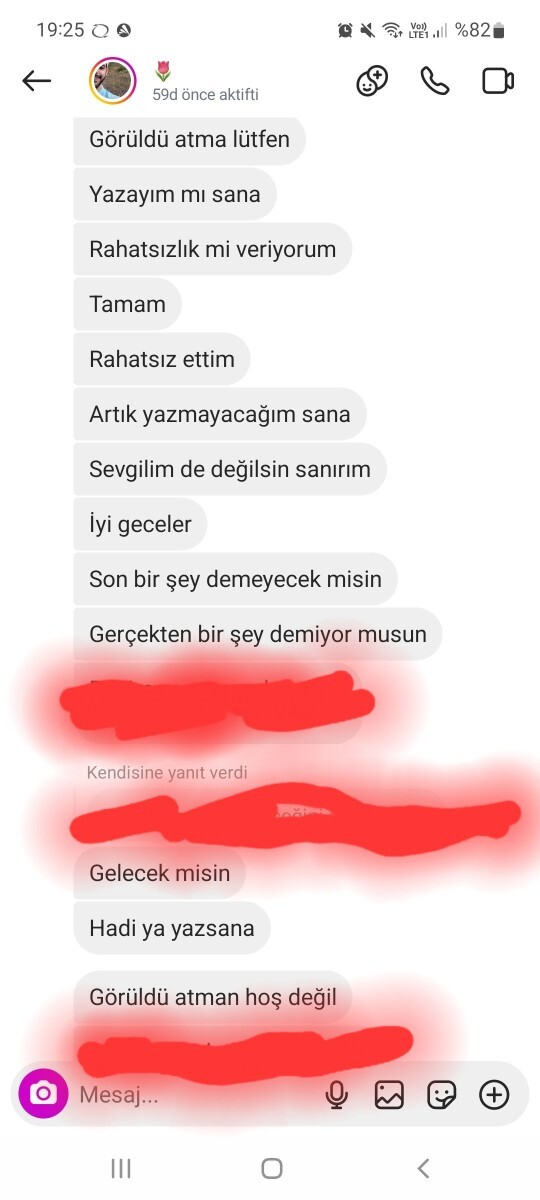 Arkadaşlar instagramdan hep t. ciz ediliyorum napıyım okuyun hepsini?