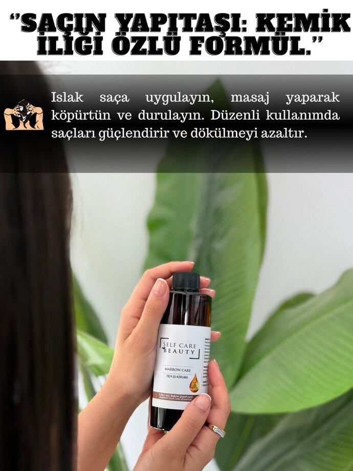 Kemik özlü saç yapılandırıcı şampuanı hiç denediniz mi?