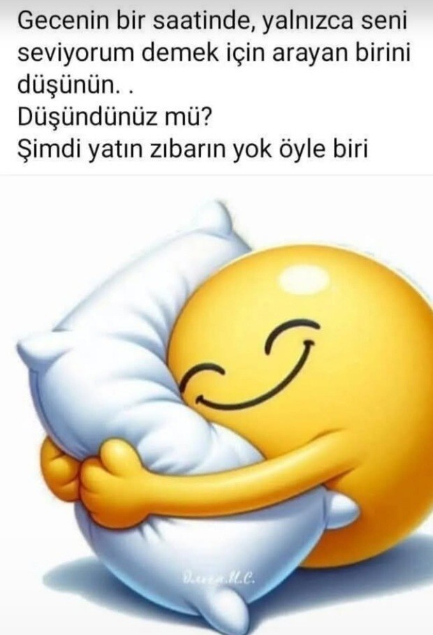 Gecenin yarısında seni düşünen birileri var mı?