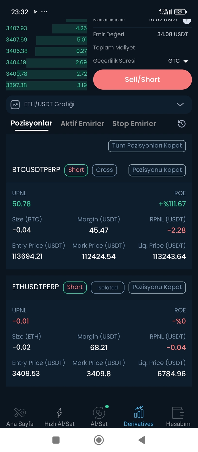 Kapattığım zaman hata veriyor nasıl kapatabilirim?