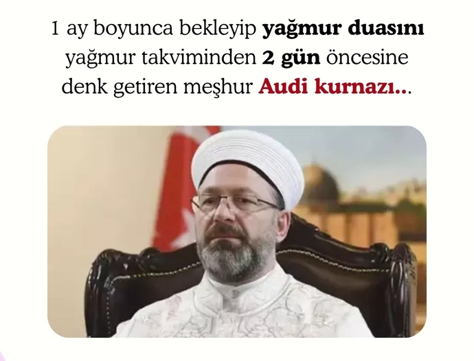 Yağmur duasına çıktınız mı?
