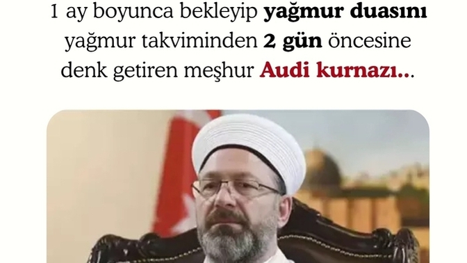 Yağmur duasına çıktınız mı?