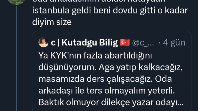 Unutamadığınız yurt anılarınız var mı?