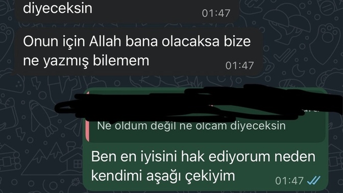 Maddi durumu kötü olan bir sürü harç borç altında olan biriyle gelecek düşünür müydünüz?