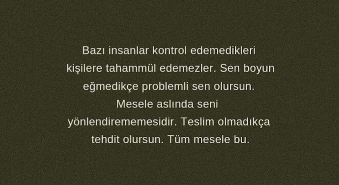 Senin için ‘duruş sahibi biri’ ne demek?