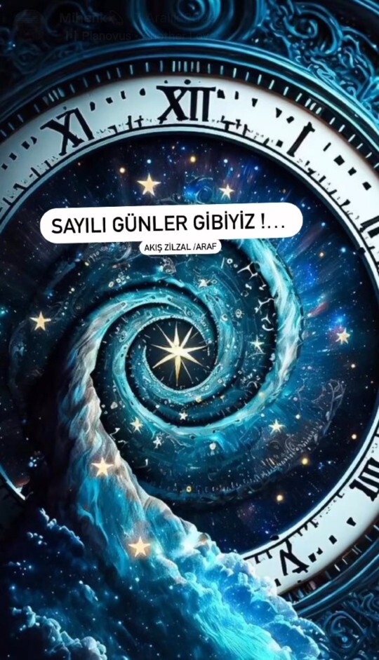 Günleriniz artık sayılı mı yoksa sonsuz mu?