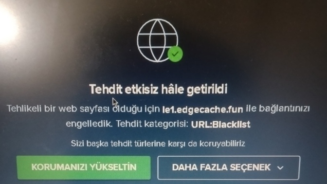 Bu uyarının kaynağı nedir?