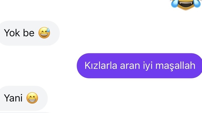 Bu konuşma flörtleşmek cilveleşmek değil mi?