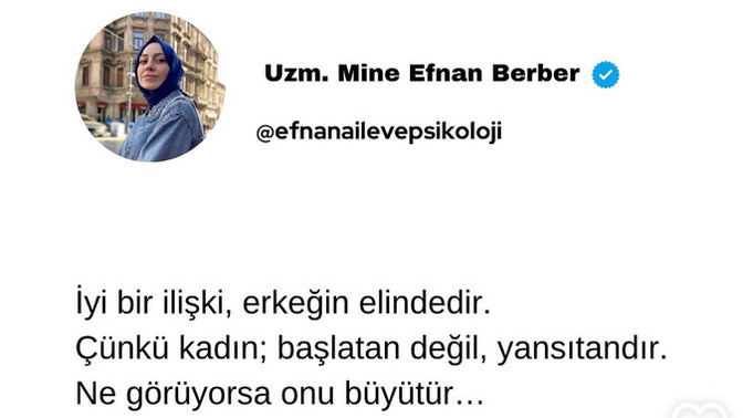 İyi bir ilişki erkeğin elinde midir?
