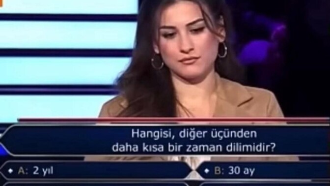 Bakalım cevap hangisi?