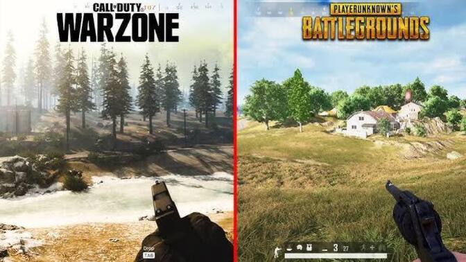 Bilgisayarda Warzone'nmu yoksa pugb'mi hangisini tercih edersin?