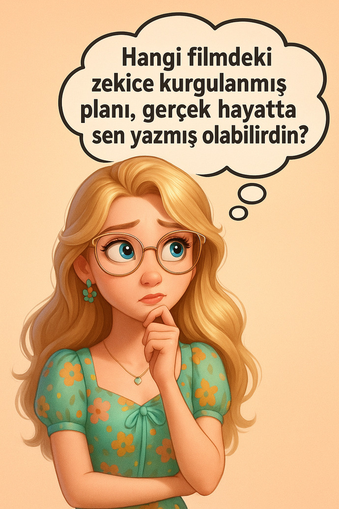 Hangi filmdeki zekice kurgulanmış planı, gerçek hayatta sen yazmış olabilirdin?