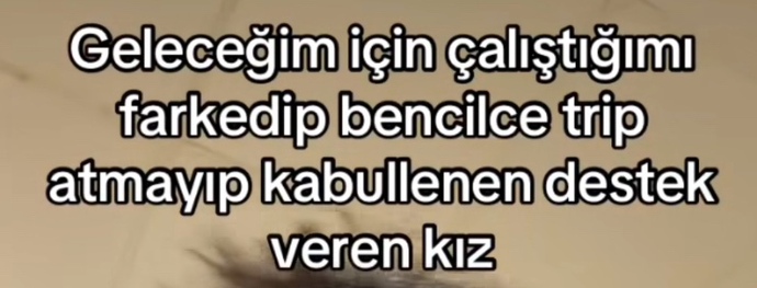 Sevgiliniz canla başla gelecek için çalışırken sizi bazen aksatırsa trip atar mısınız?