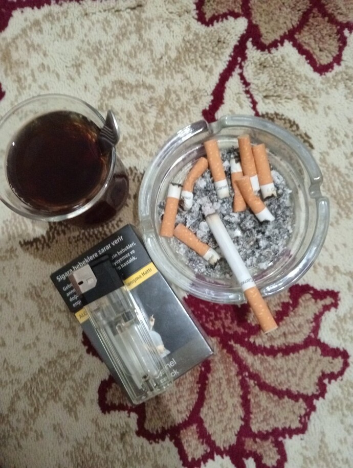 Şu an ne içiyorsun?