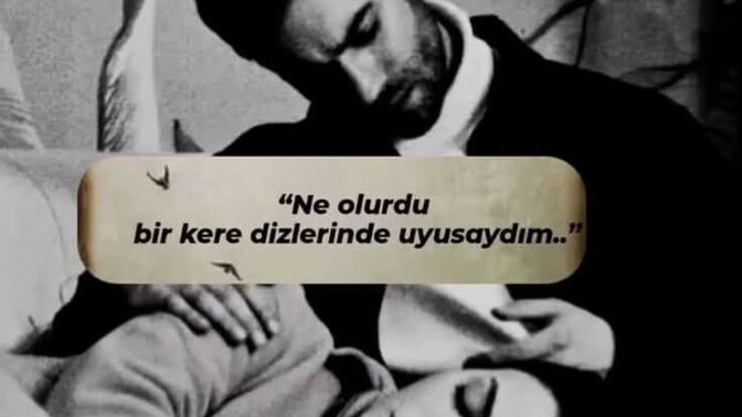 Sevdiğinizin başı dizinizde uyuması sizce de tarifsiz bir huzur değil mi?