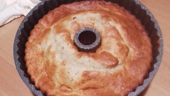 Glutensiz undan muzlu kek yaptım nasıl görünüyor?