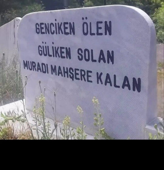 Mezar taşınıza ne yazılmasını isterdiniz?