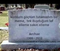 Mezar taşınıza ne yazılmasını isterdiniz?